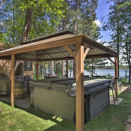 Loon Lake Lodge With Dock, Sauna And Hot Tub! Pequot Lakes Exteriör bild