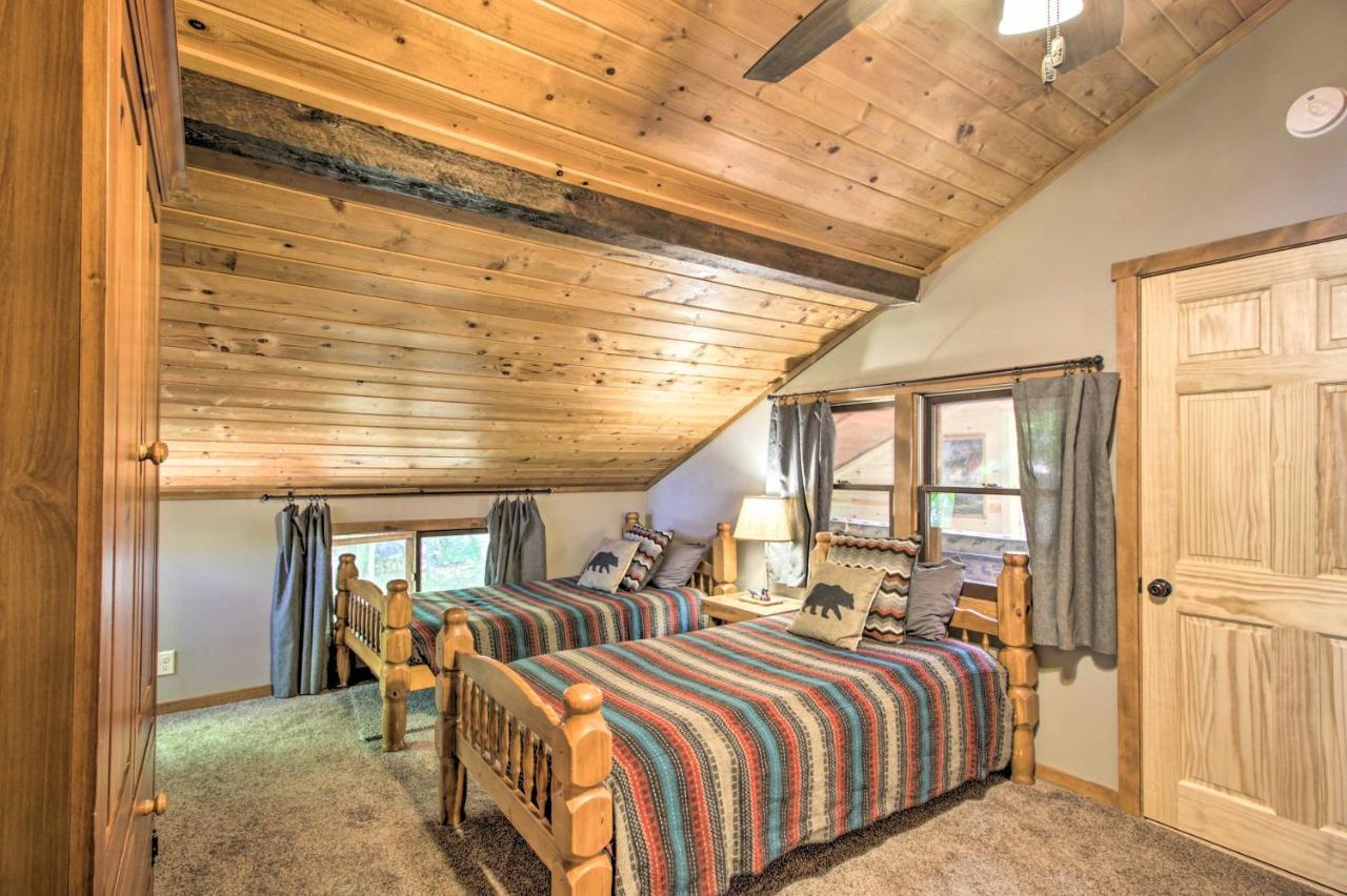 Loon Lake Lodge With Dock, Sauna And Hot Tub! Pequot Lakes Exteriör bild