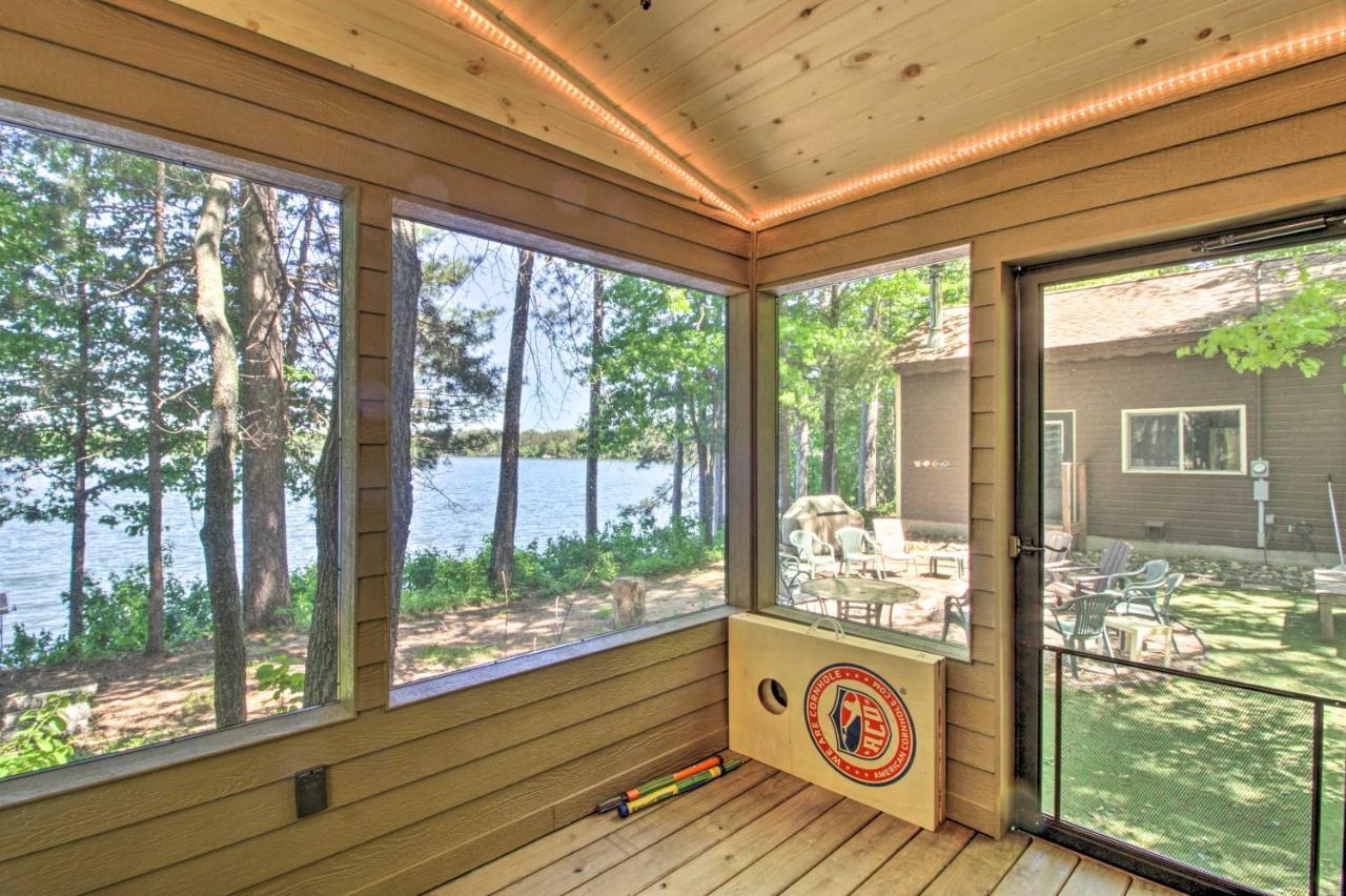 Loon Lake Lodge With Dock, Sauna And Hot Tub! Pequot Lakes Exteriör bild