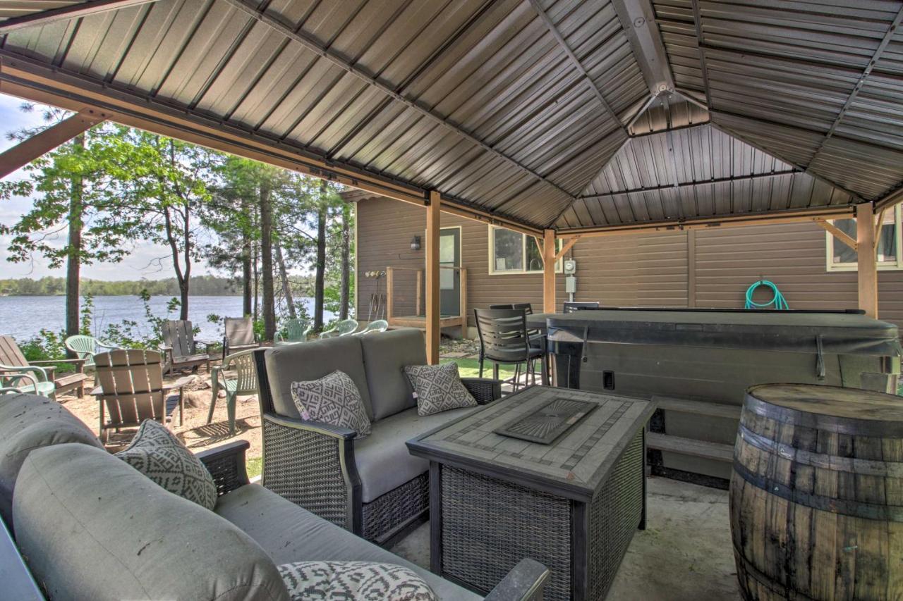 Loon Lake Lodge With Dock, Sauna And Hot Tub! Pequot Lakes Exteriör bild