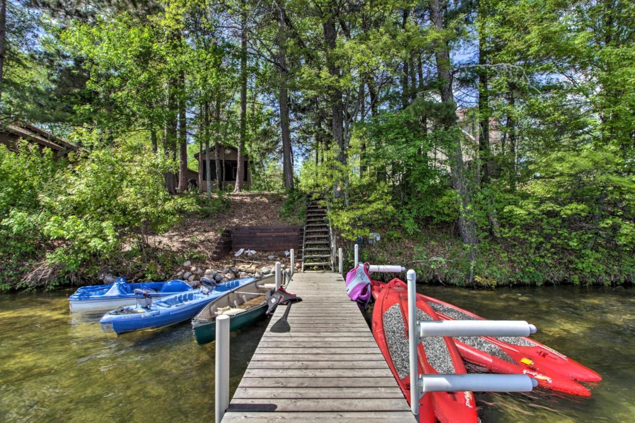 Loon Lake Lodge With Dock, Sauna And Hot Tub! Pequot Lakes Exteriör bild