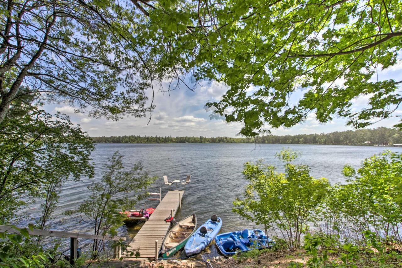 Loon Lake Lodge With Dock, Sauna And Hot Tub! Pequot Lakes Exteriör bild